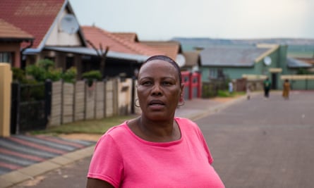 Daisy Tshabangu, a resident of Phola